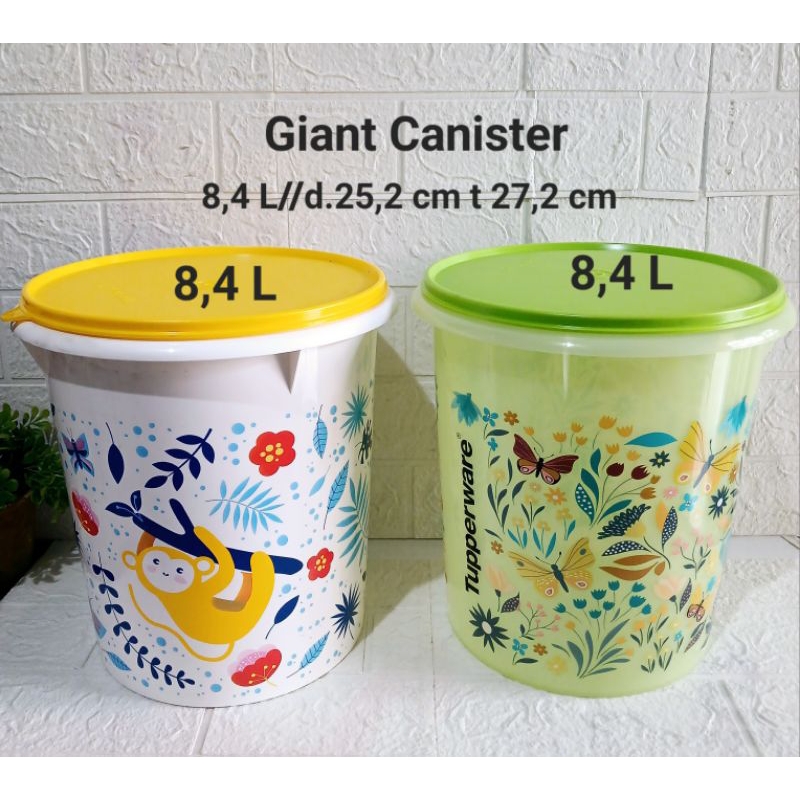 Toples Tupperware Giant Canister @ 8,4 L