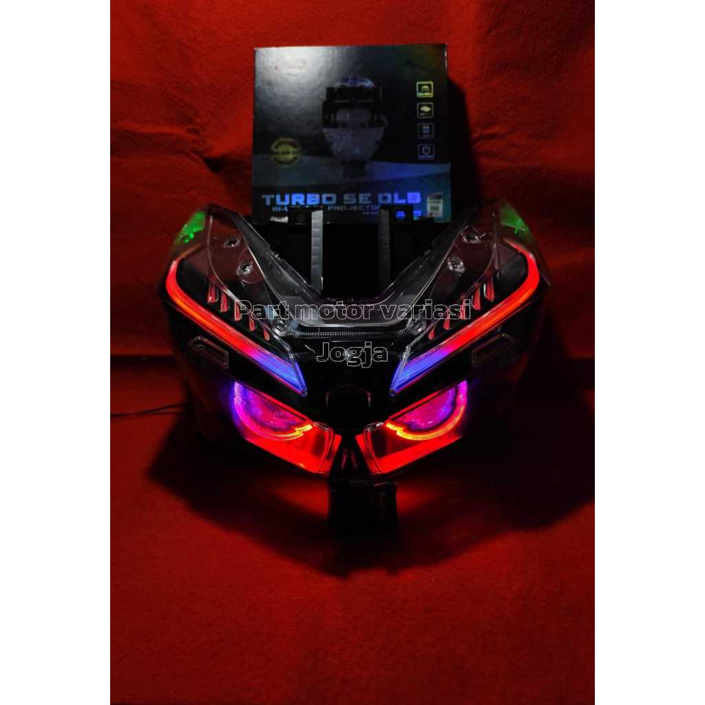 PROJIE BILED VARIO 125 150 FULLSET REFLEKTOR PROJECTOR BILED AES TURBO DLB