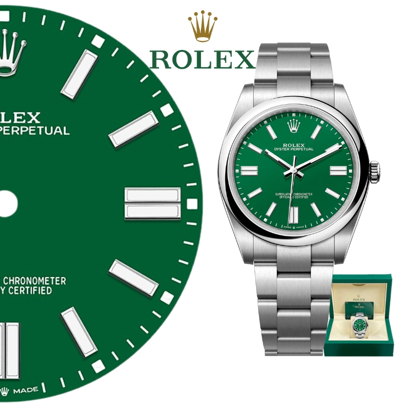 【100% ASLI】Jam Tangan Rolex pria Rolex Datejust Series m124300-0005 dial 41mm Automatic Kristal biru