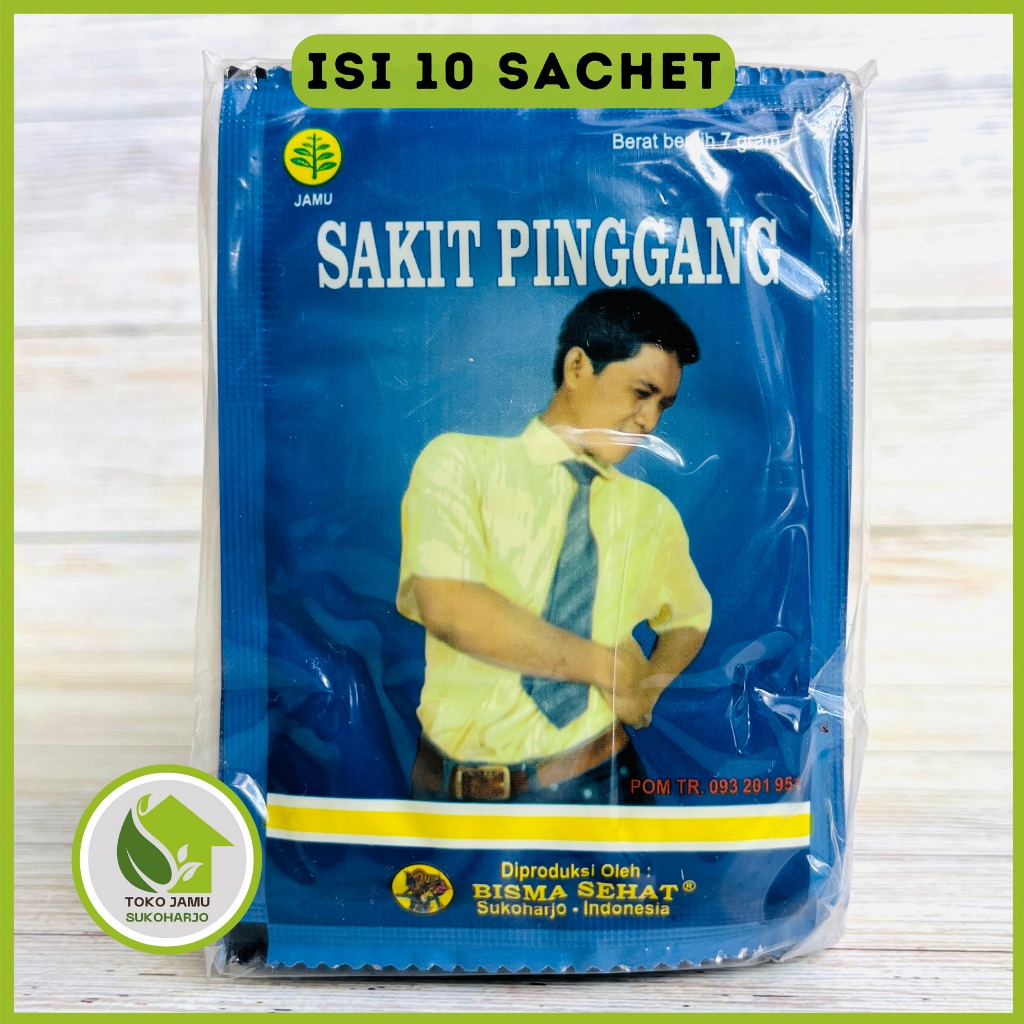 

Jamu sakit pinggang bisma sehat isi 10 sachet