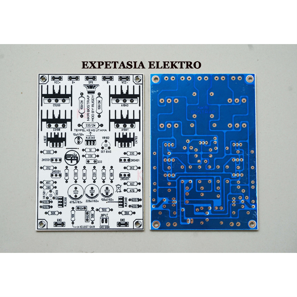 PCB NKRI BOOSTRAP FULL HEATSINK