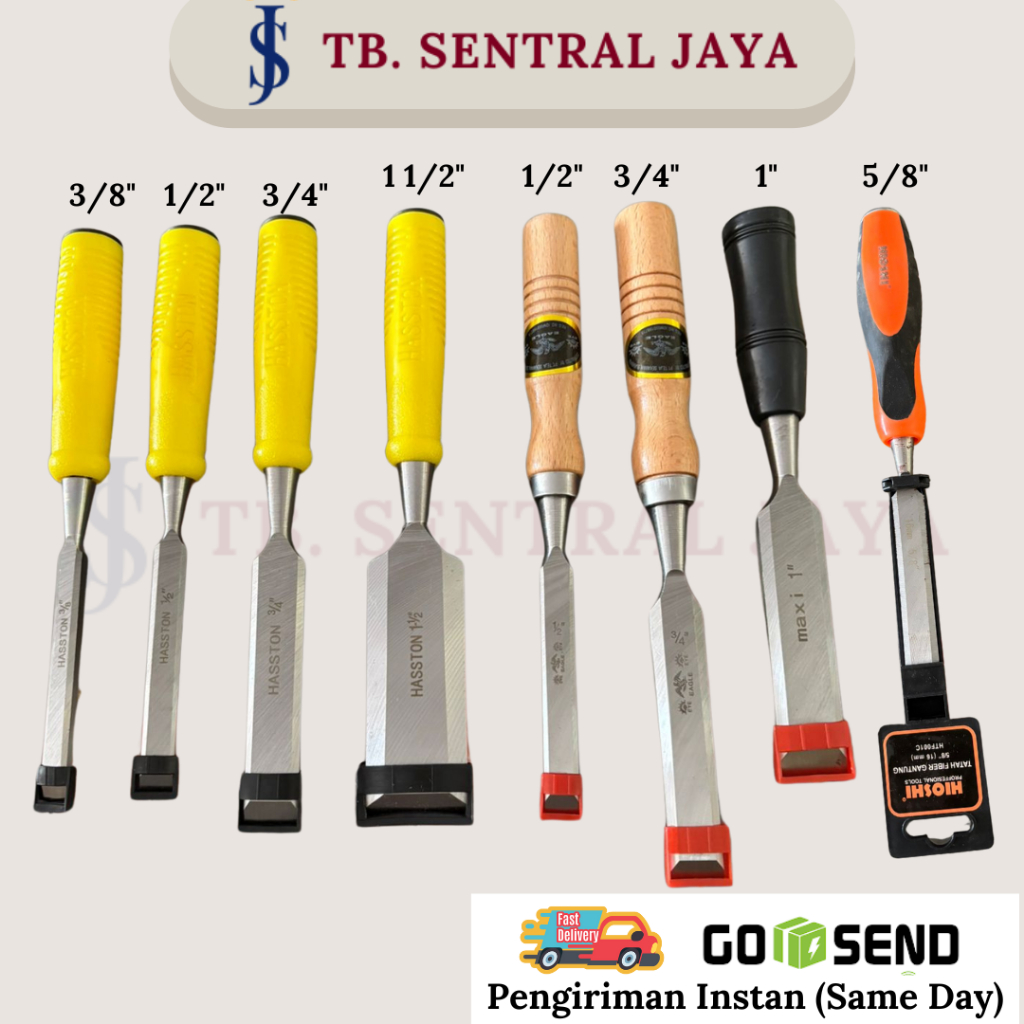 Pahat Kayu/Tatah Kayu/Pahat Ukir Kayu Hasston/Pahat Kayu Hioshi/Pahat Kayu Eye Eagle