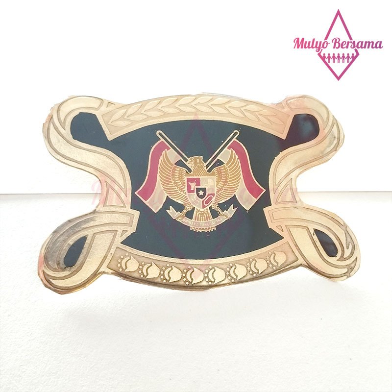 Emblem Pin Garuda Emblem Topi Emblem Garuda Hitam - Mulyo Bersama