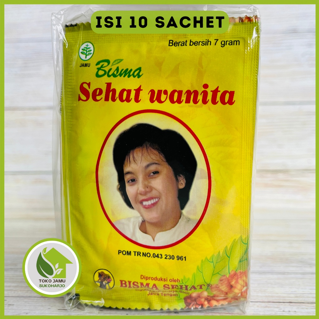 

Jamu Sehat Wanita serbuk isi 10 sachet | Bisma Sehat
