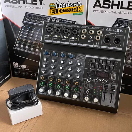 Mixer 6 Channel Ashley Premium 6