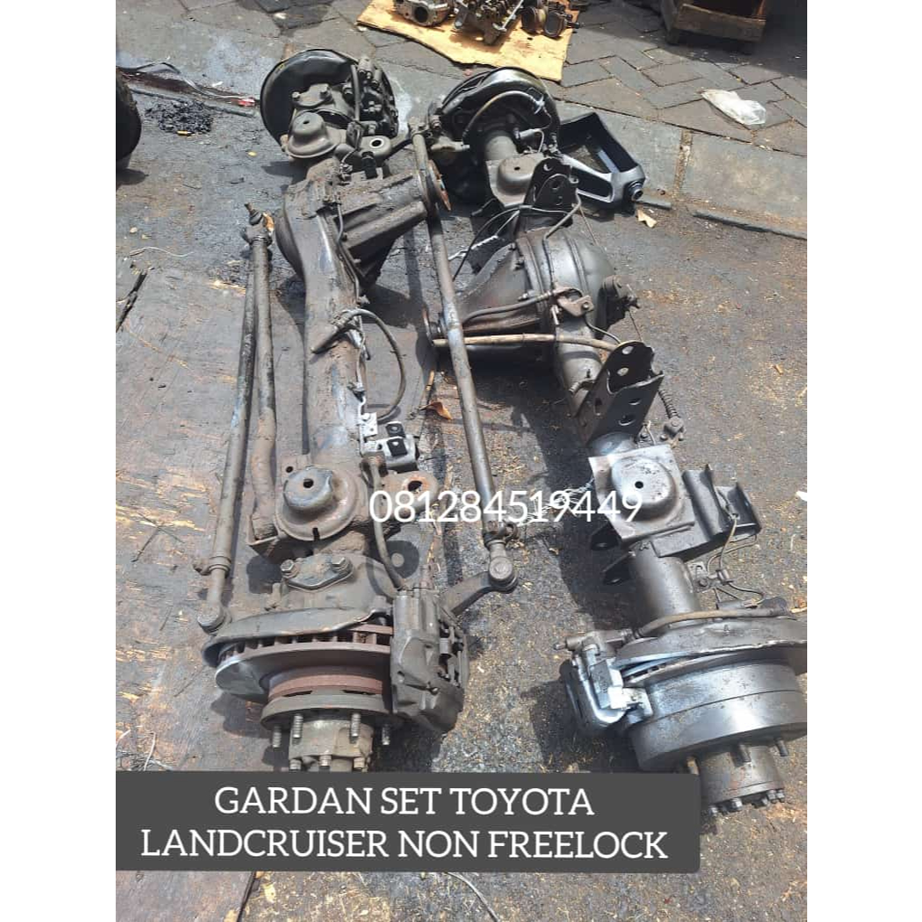 Gardan Set Toyota Landcruiser Vx80 Vx100 1hdt Non freelock