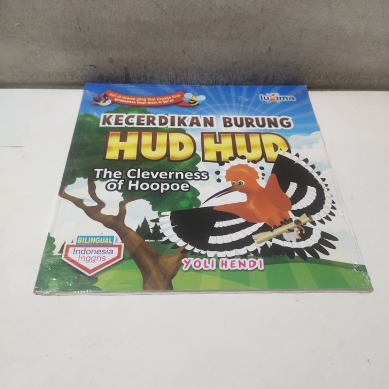 Buku Obral Super Murah - Buku Kecerdikan Burung Hud Hud (Bilingual)