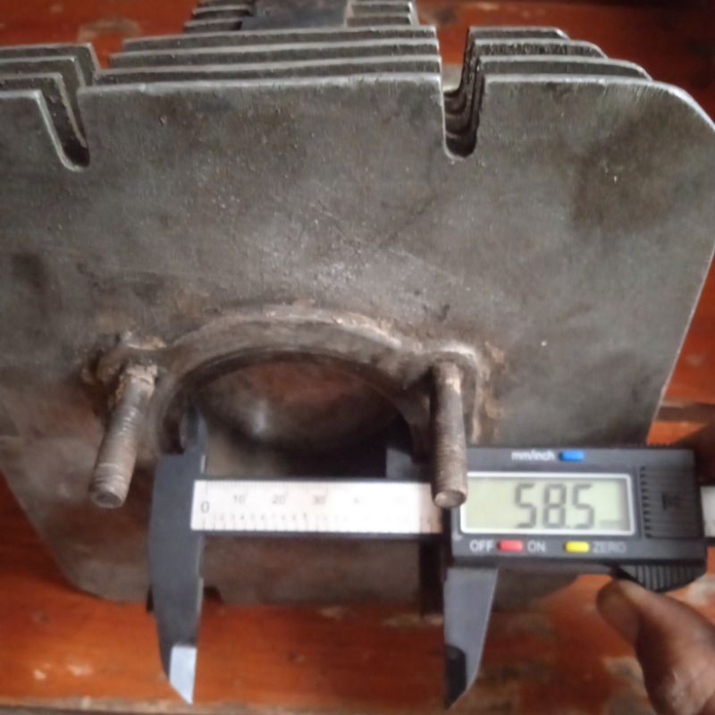 blok seher RX king/RX spesial Kode Y 4 , plus piston original copotan.