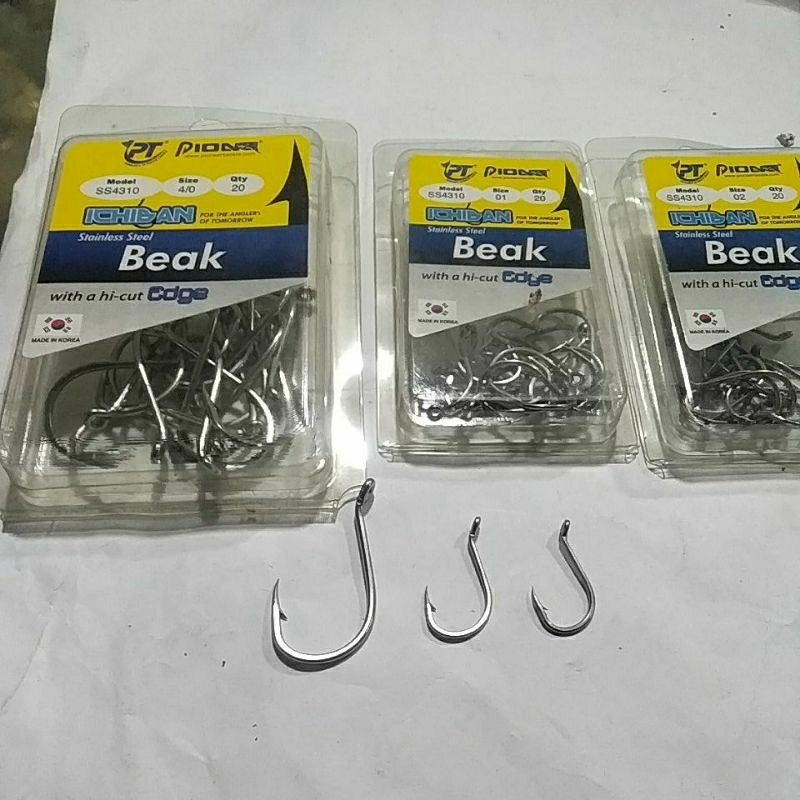 mata kail pioner ICHIBAN BEAK ss4310 stainless steel