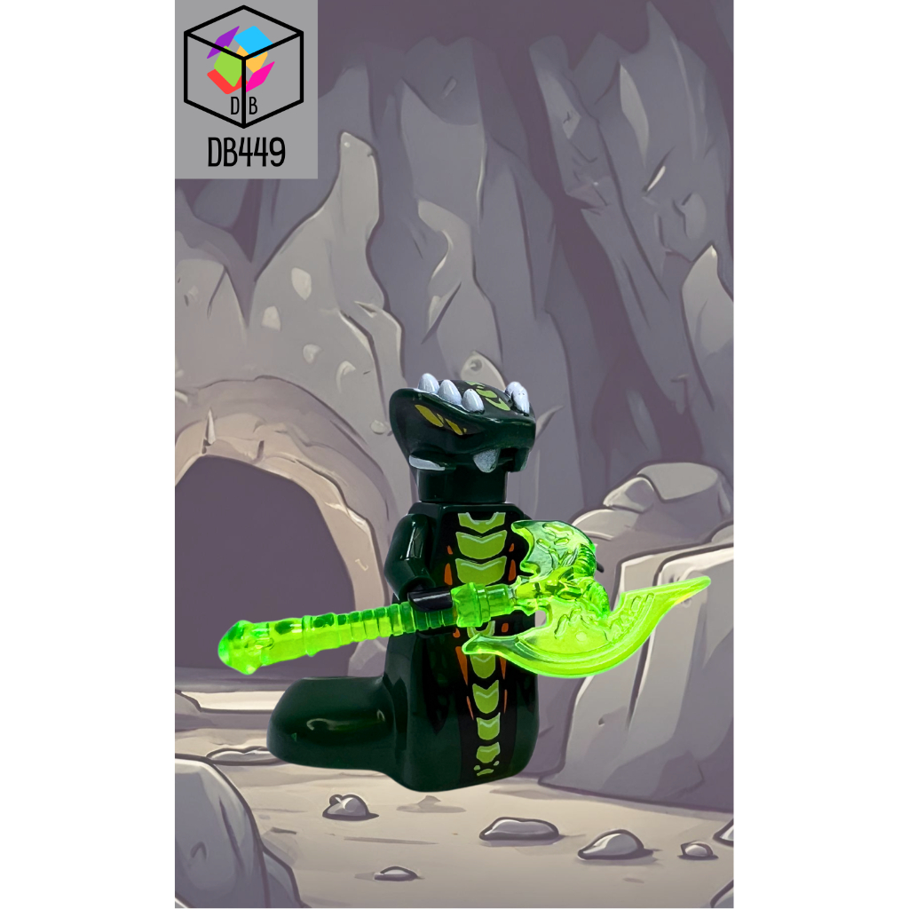 Mainan Anak Edukasi Koleksi Figure Ninja Go Acidius Snake Ninjago Snake Ular DB449
