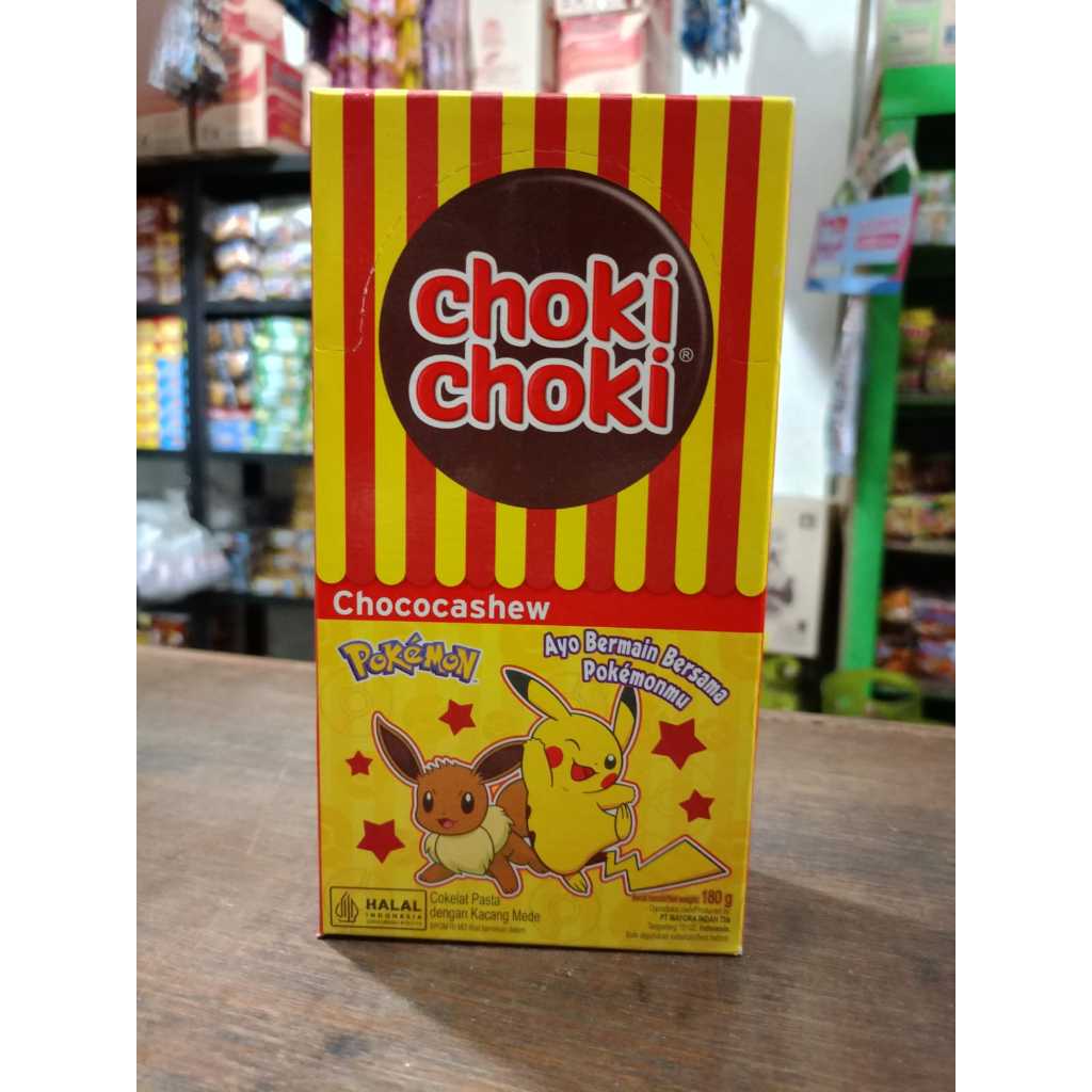 

Choki Choki Chococashew (Isi 20 pcs)