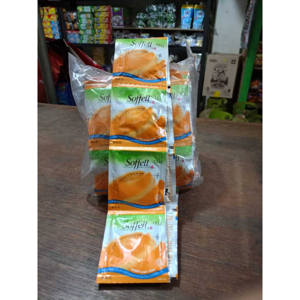 Soffel Jeruk 1 Renteng isi 12 sachet