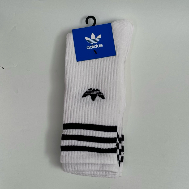 Adidas Crew Socks / Kaos Kaki Adidas Putih
