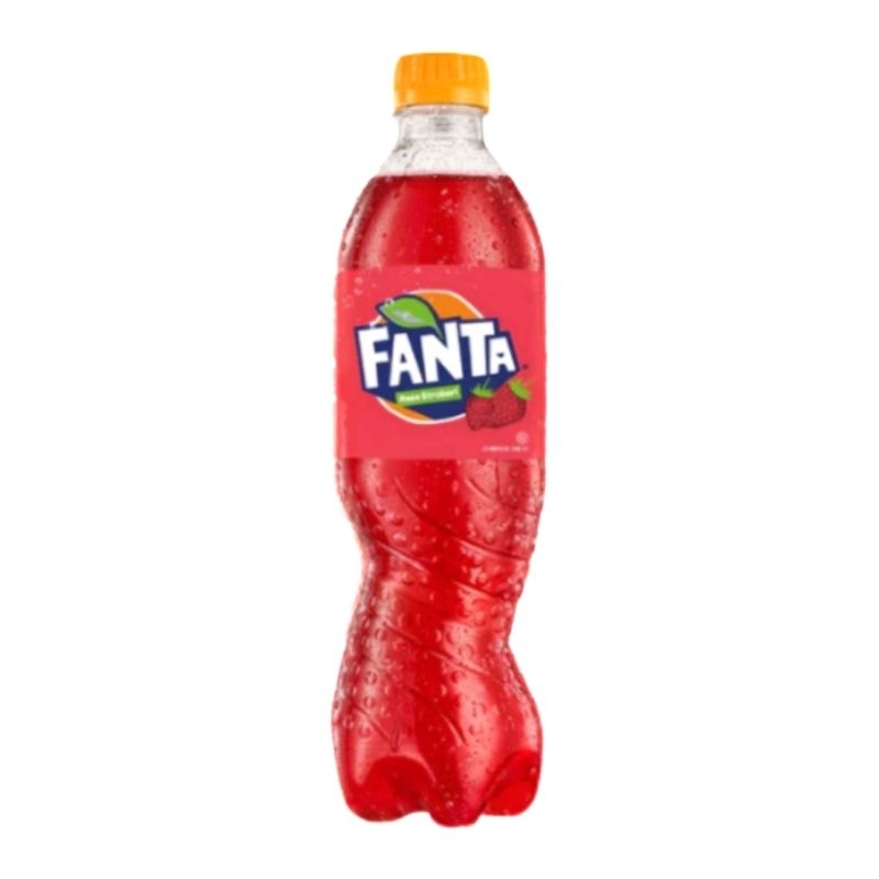 

Fanta Rasa Strawberry Minuman Soda Botol 390ml