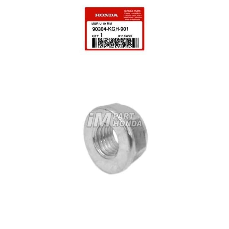 90304-KGH-901 Mur 14 Flange Kunci 17 Mur Stang Dudukan Foot Step Nap Gir ORI AHM