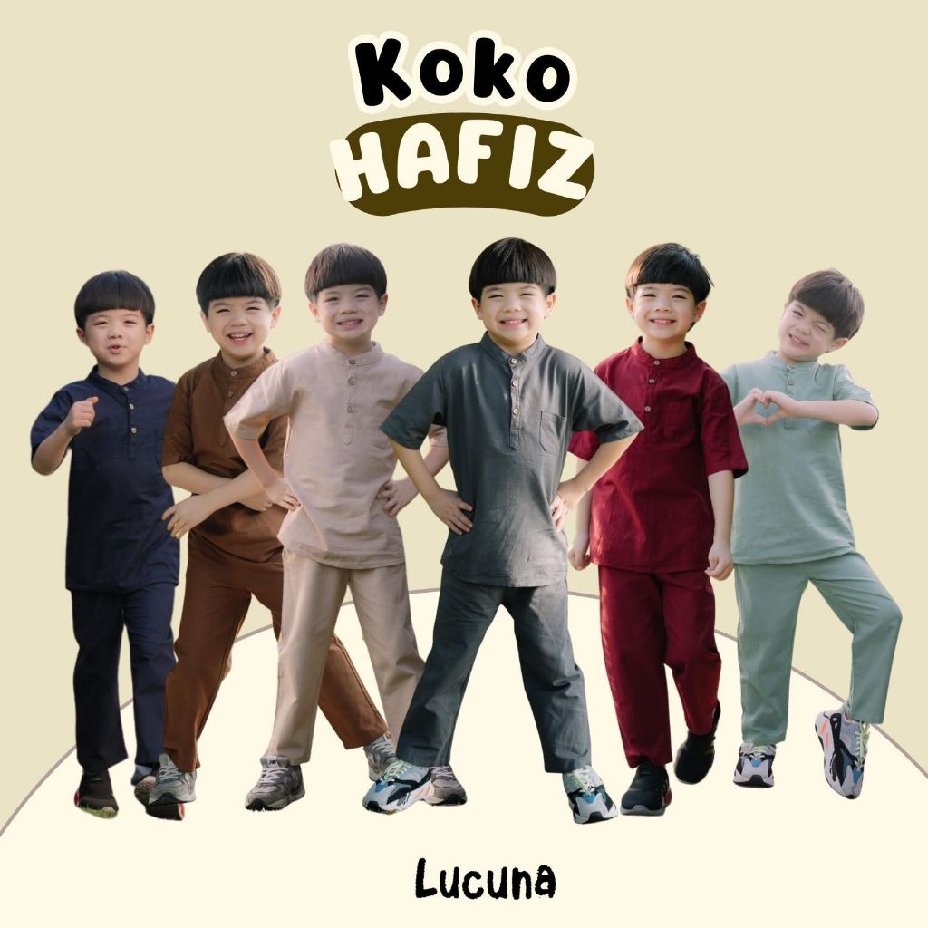 Setelan Koko Anak Hafiz Junior bY LUCUNA