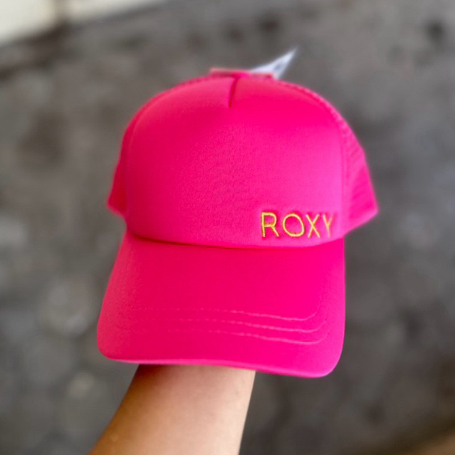 ROXY topi cap dewasa PINK NEW ORIGINAL 100%