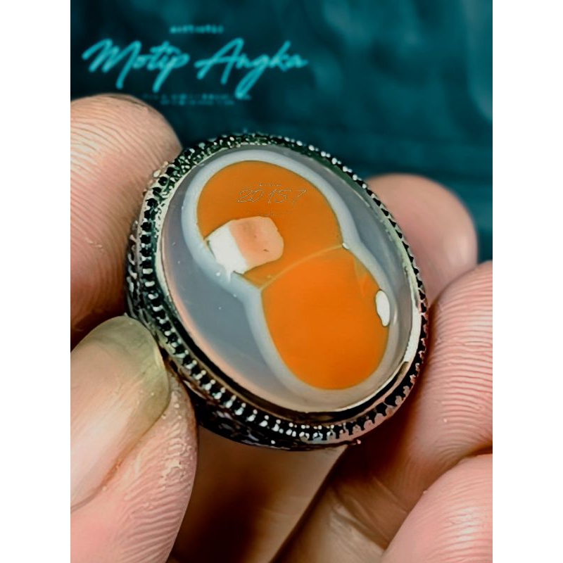 Natural Batu Sulaiman Angka 8