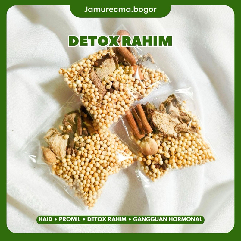 

RECMA Detox Rahim | Promil | Pelancar Haid | Hormonal