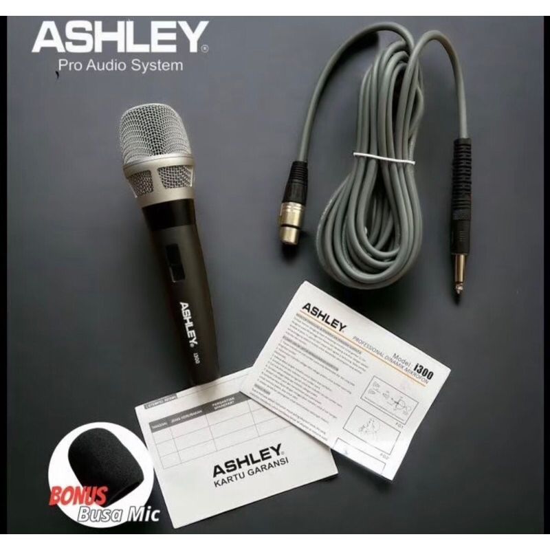 mic kabel ashley i300 original