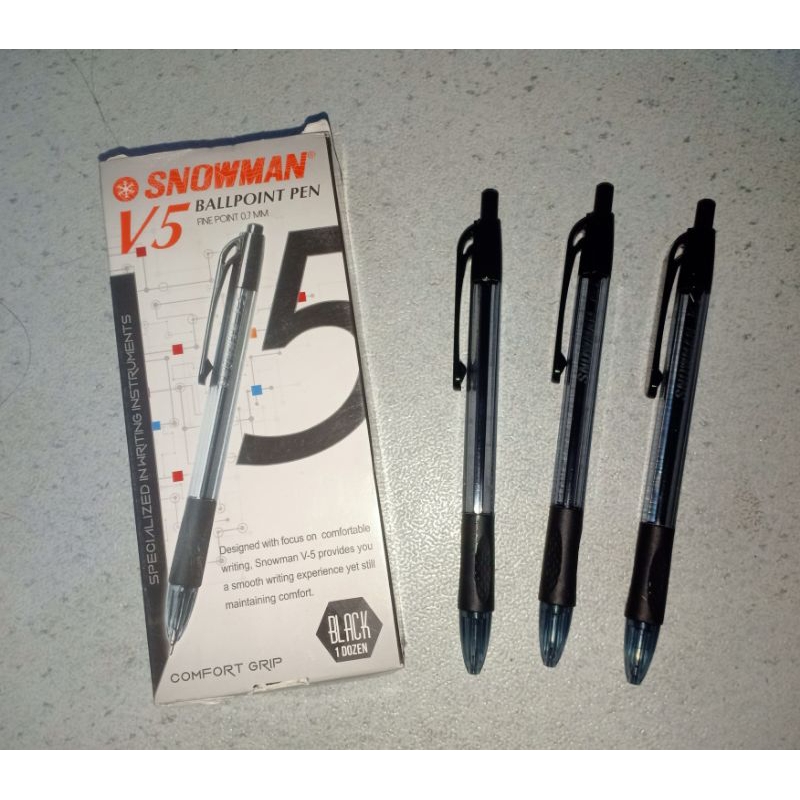 

Snowman V.5 Ballpoint Pen Fine Point 0.7 mm