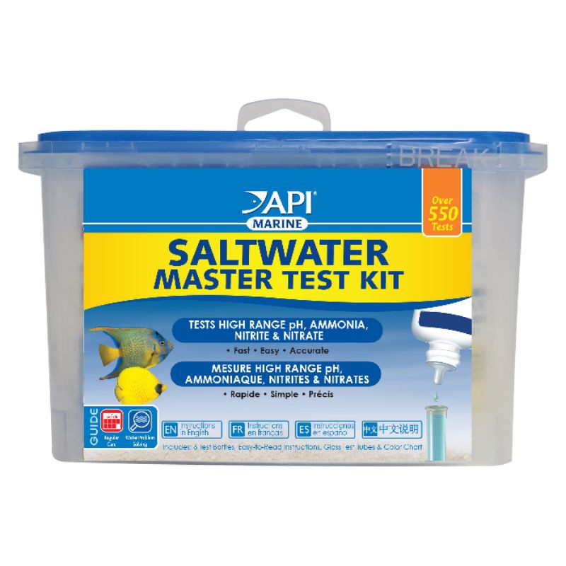 API Alat Test Air SALTWATER Master Test Kit TOKO IKAN TERLENGKAP TOKO OBAT IKAN PET SHOP ONLINE TOKO