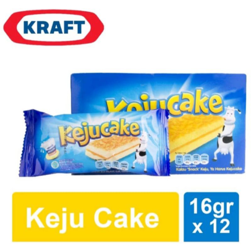 

KRAFT KEJU CAKE 1 BOX ISI 12 PCS