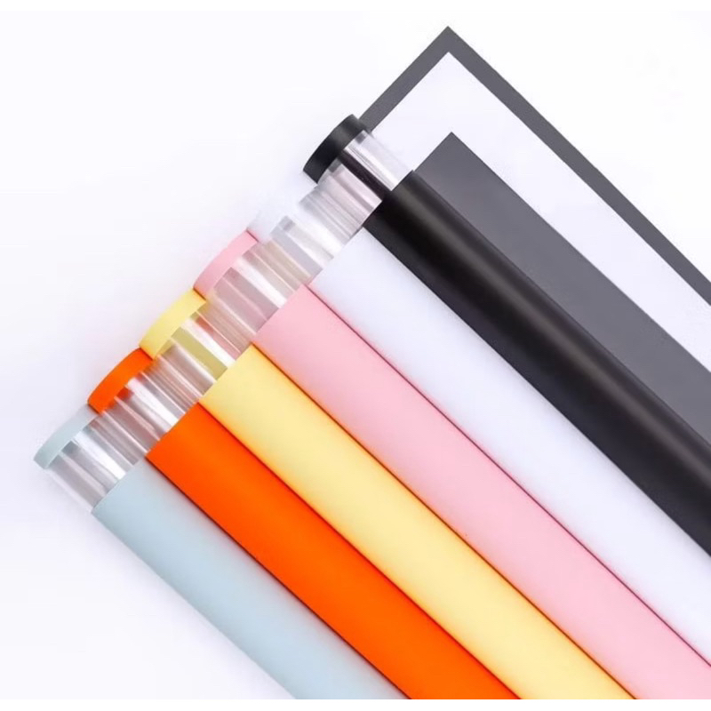 KERTAS BUKET CELLOPHANE KERTAS BUKET PONTIANAK FRAME LIST TRANSPARAN