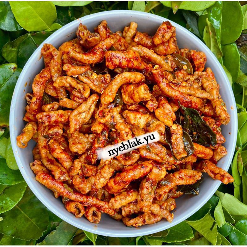 

1KG Usus crispy extra pedas renyah dan gurih