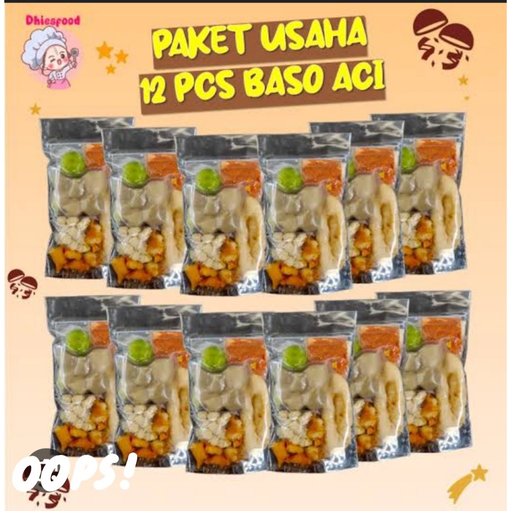 

PAKET HEMAT 12 BUNGKUS BASO ACI INSTAN SUPER MURAH