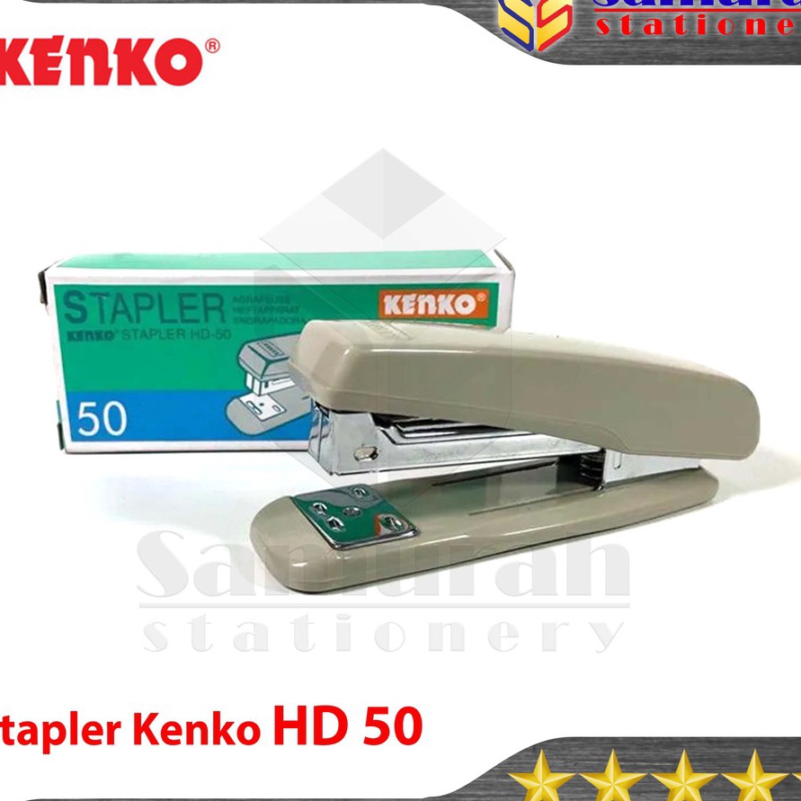 

DISKON LUAR BIASA Stapler Kenko HD 5 Mesin Staples Tangan HD5 Kecil Alat Strapler Hecter Stepler Kertas HD5