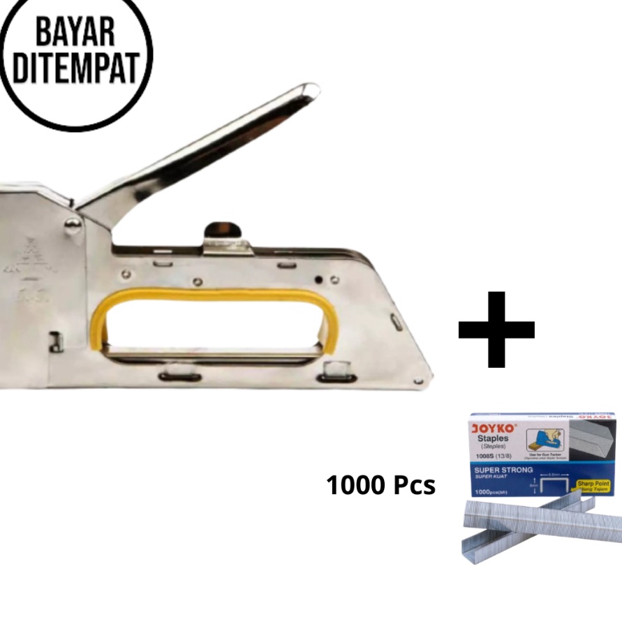 

MENDADAK PROMO Paket Staples Tembak Tacker Isi atau Refil 138 Stapler Jok Staples Stepler Tembak Stepler Stapler Tembak