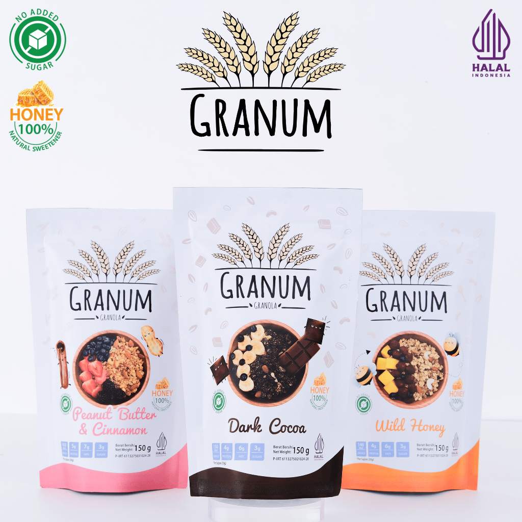 

Granum Granola - 150gr 100% Honey (No Added Sugar)