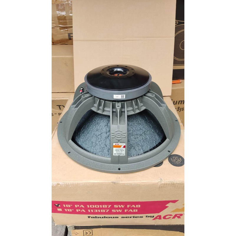 Speaker komponen ACR Fabulous 100187 SW subwoofer 18inch 18in 18inci original