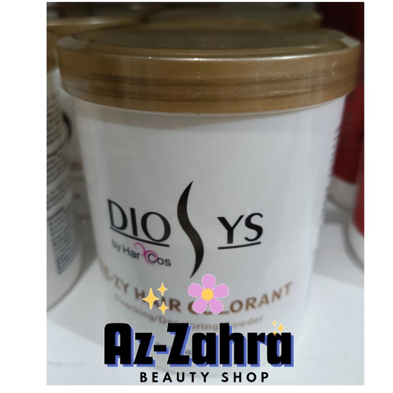 Diosys EE-ZY Bleaching Powder 500gr Bleach / Bleaching Rambut Powder Putih