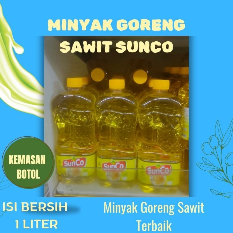 

Minyak Goreng Sunco 1 Liter Kemasan Botol