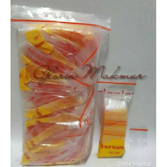 PLASTIK KLIP 2x3 ISI 1 LEMBAR  PLASTIK KLIP KECIL  ZIPLOCK