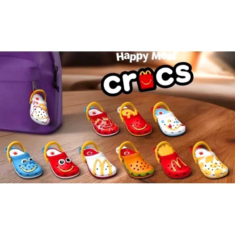 Happy Meal Mcd Mcdonald Edisi Crocs