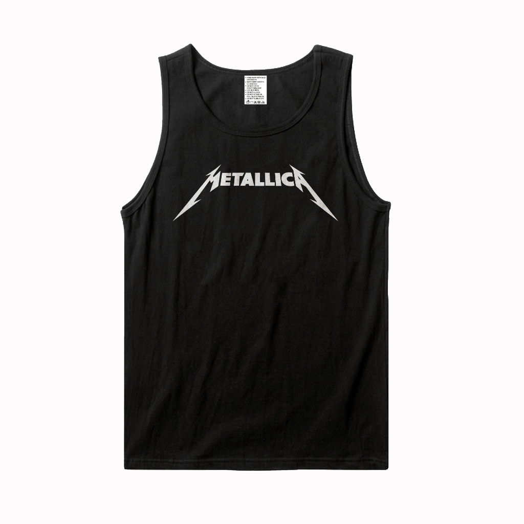 24S / KAOS LEKBONG BAND METALLICA - LOGO / KAOS BAND / KAOS MUSIC / KAOS BAND / KAOS TANKTOP