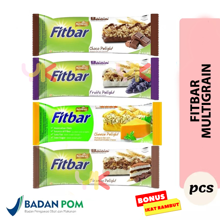 

FITBAR Sereal Bar - Choco Tiramisu Fruits Nuts - Cemilan Sehat Oat Gandum Instan - Snack Diet