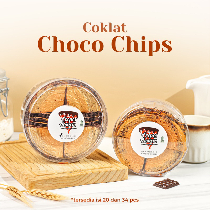 

Crepes Lovers coklat chips