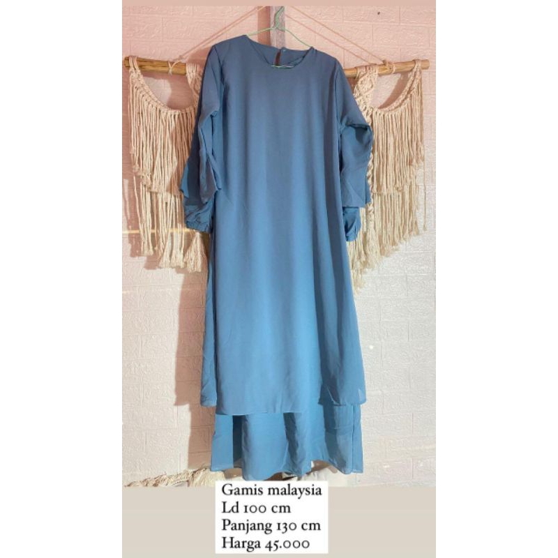 Preloved gamis Malaysia