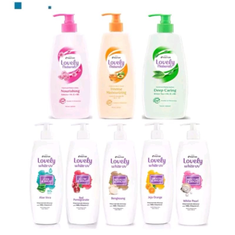 EMERON LOVELY WHITE UV GLOW & BRIGHT BODY LOTION