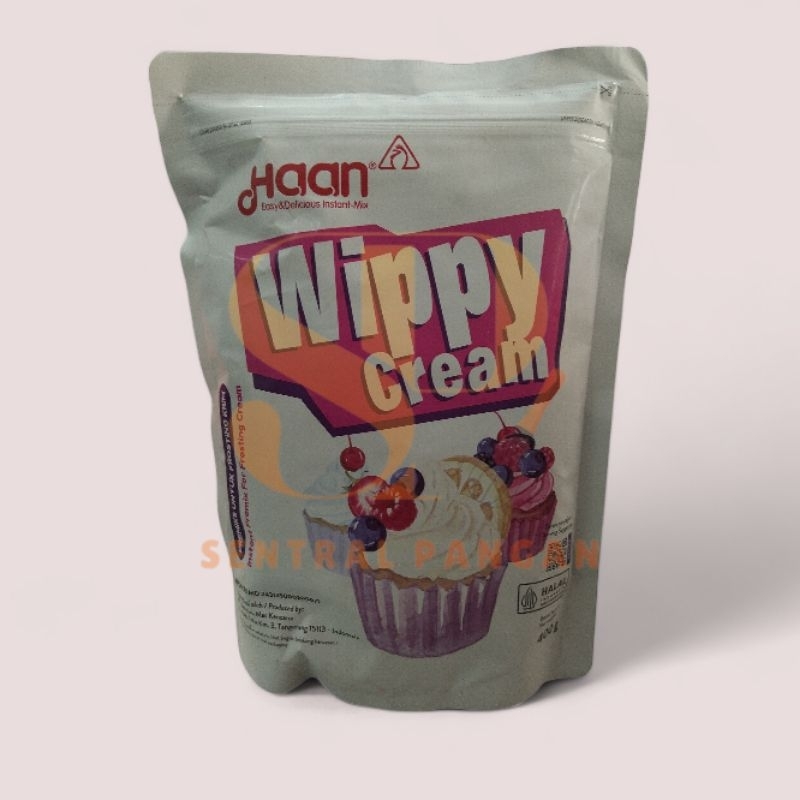 

HAAN WIPPY CREAM BUBUK 200gr & 400gr POUCH