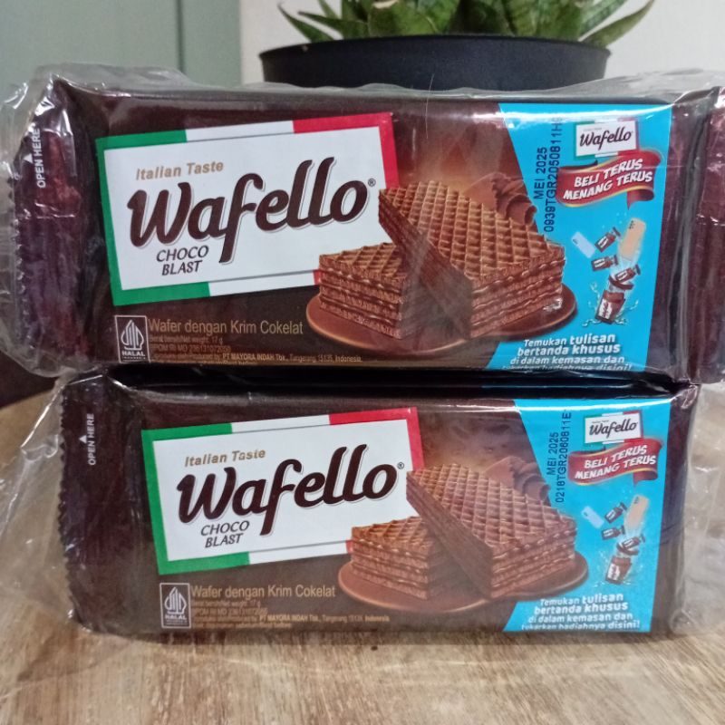 

Rhoma Wafello choco isi 10 x 17 gr