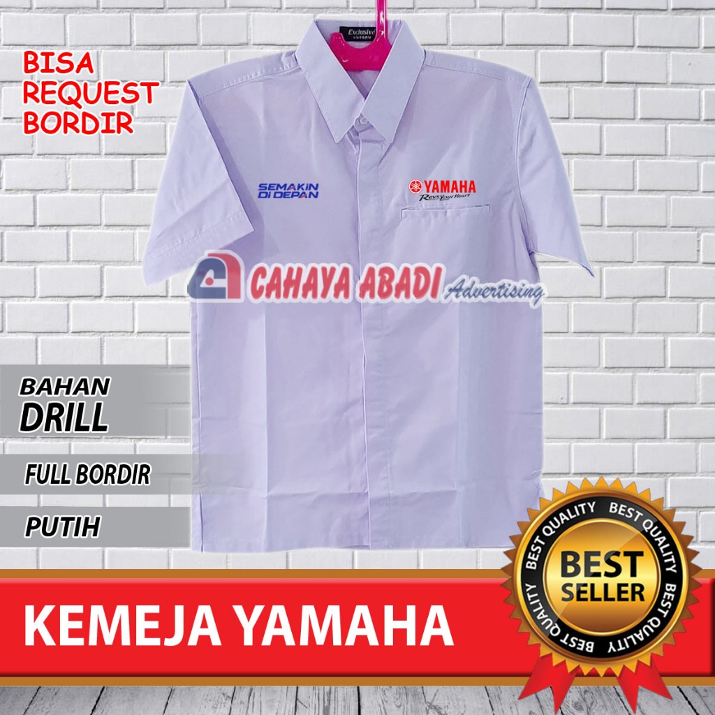 Kemeja Yamaha Seragam Yamaha Baju Yamaha