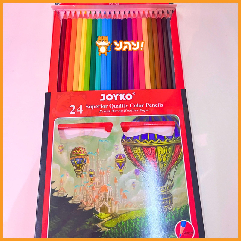 

YAY! JOYKO PENSIL WARNA 24PJG CP-101