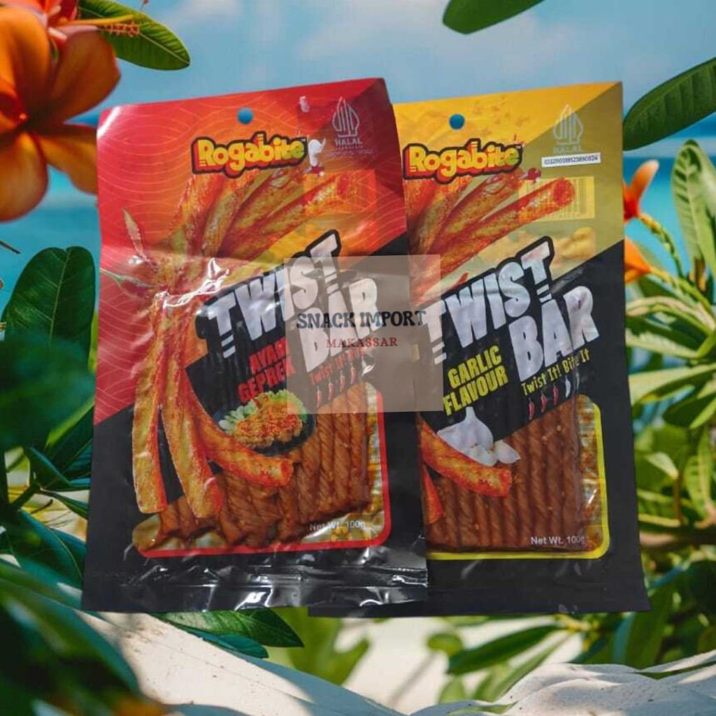 

Halal - New Latiao - Snack Twist Bar 100 gr - Rempah Khas Indonesia