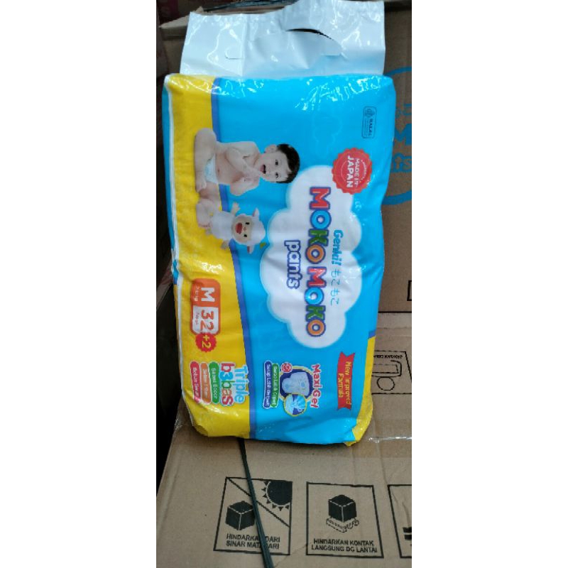 MOKO-MOKO PANTS M34 L30 popok bayi moko-moko