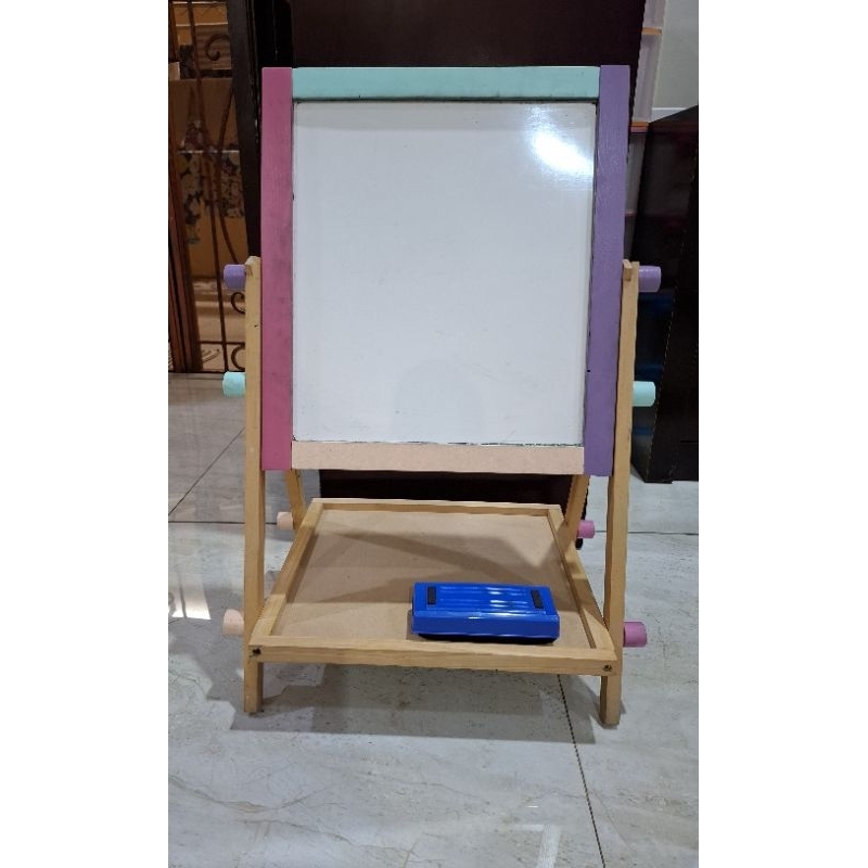 

Papan Tulis 2in1 Spidol dan Kapur Tinggi 64 cm